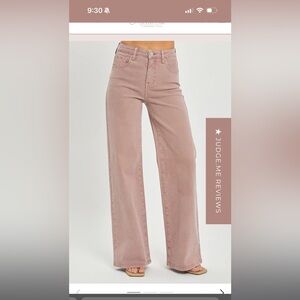 Risen High Rise Flare Jeans with Tummy Control